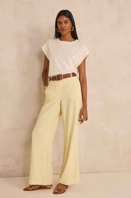 Pantalon large TAMINA;${refinementColor}