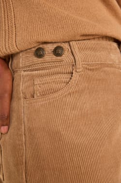 Straight corduroy skirt VAYA;${refinementColor}