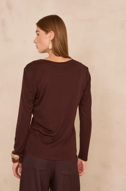 TOPAZE long sleeve T-shirt;${refinementColor}