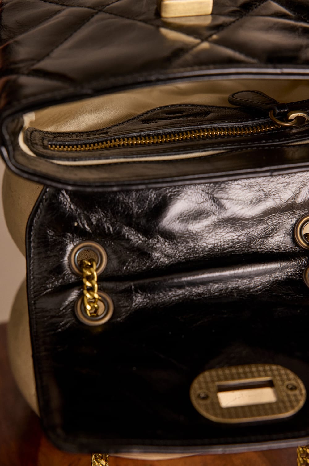 Sac GABY MINI en cuir;${refinementColor}