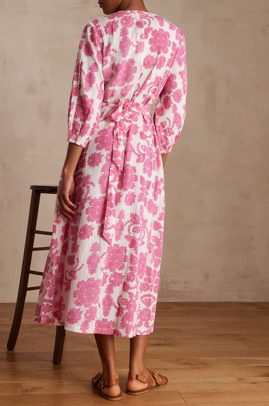 Robe longue MIRANA en coton;${refinementColor}