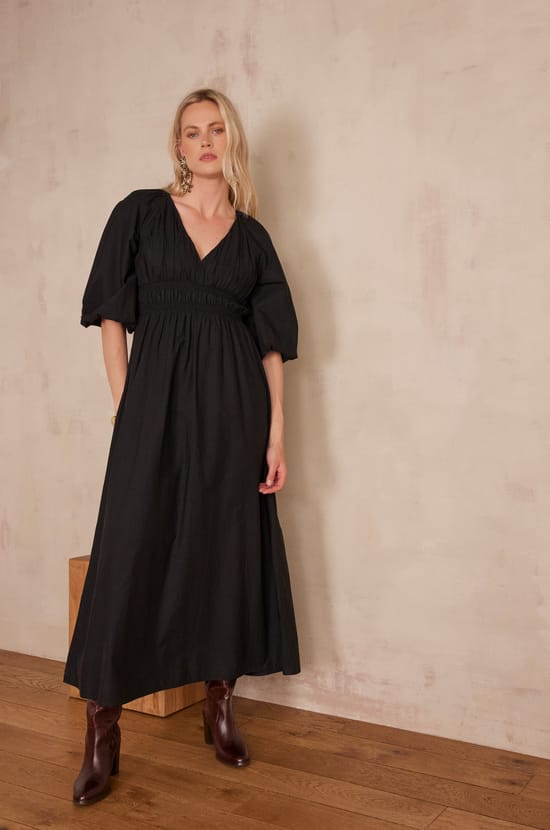 RAISON cotton dress;${refinementColor}