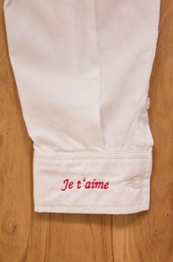 Chemise ray&eacute;e 100% coton THOMAS;${refinementColor}