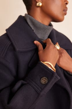 DJOVANNI long wool coat;${refinementColor}