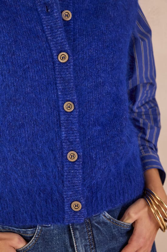 LOULOU Cardigan;${refinementColor}