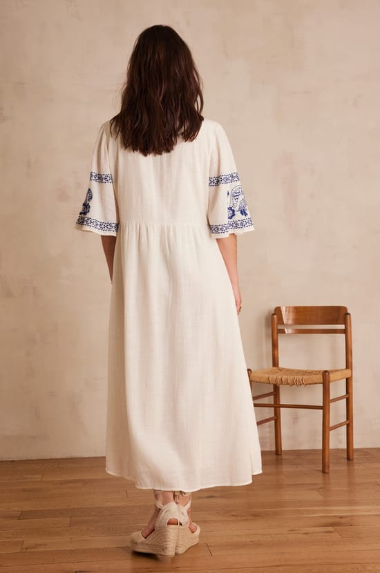 Vestido ROMY de algod&oacute;n;${refinementColor}