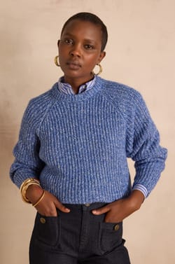 BULLE ribbed jumper;${refinementColor}