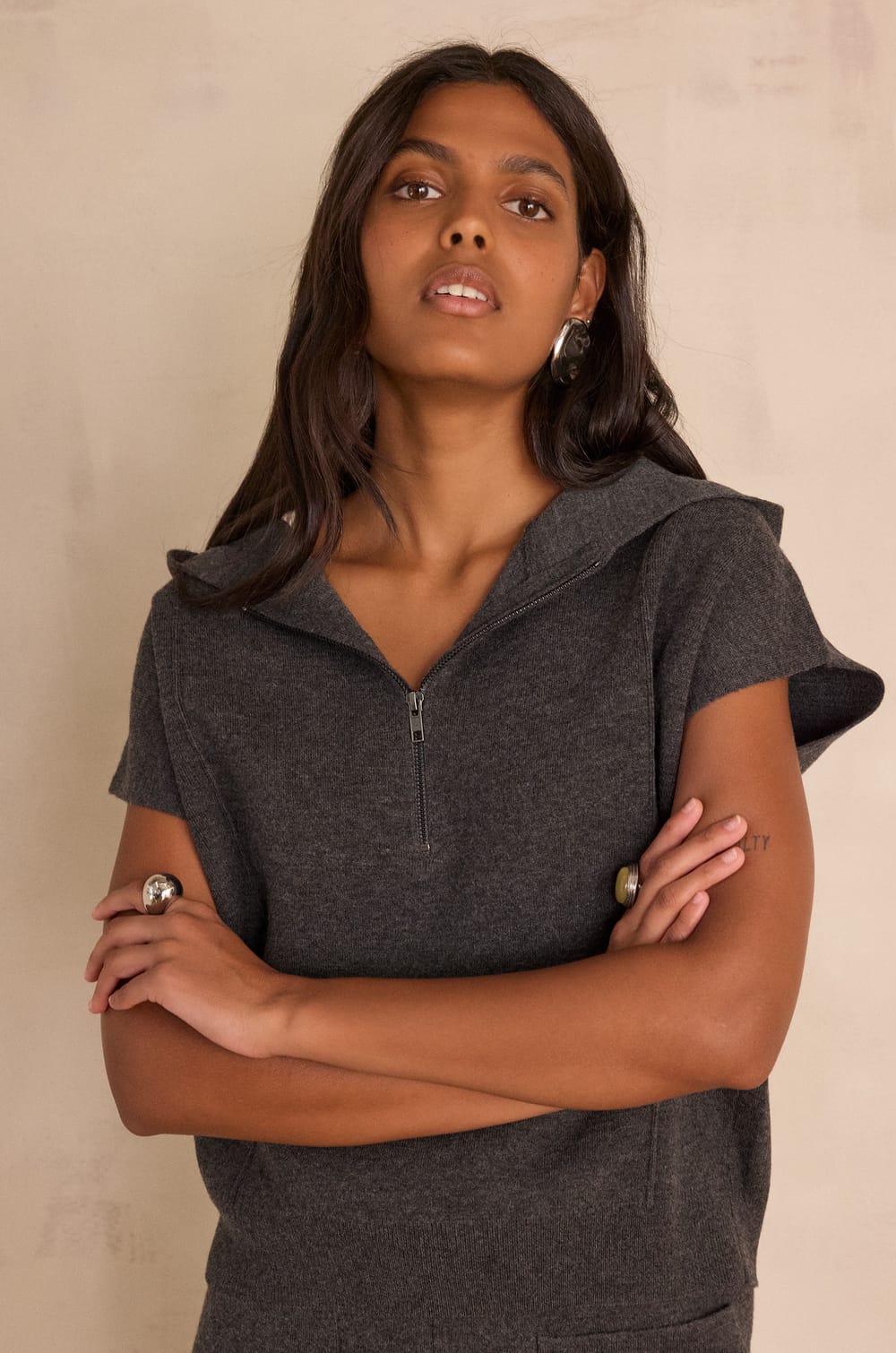 Chaqueta BERY 100% lana;${refinementColor}