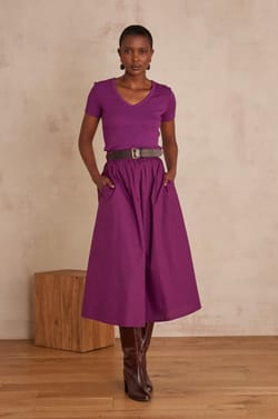 ADAM cotton T-shirt;${refinementColor}