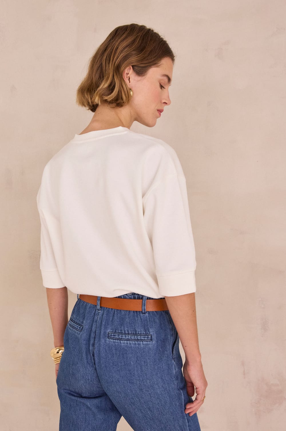 T-shirt en coton LAURENA;${refinementColor}