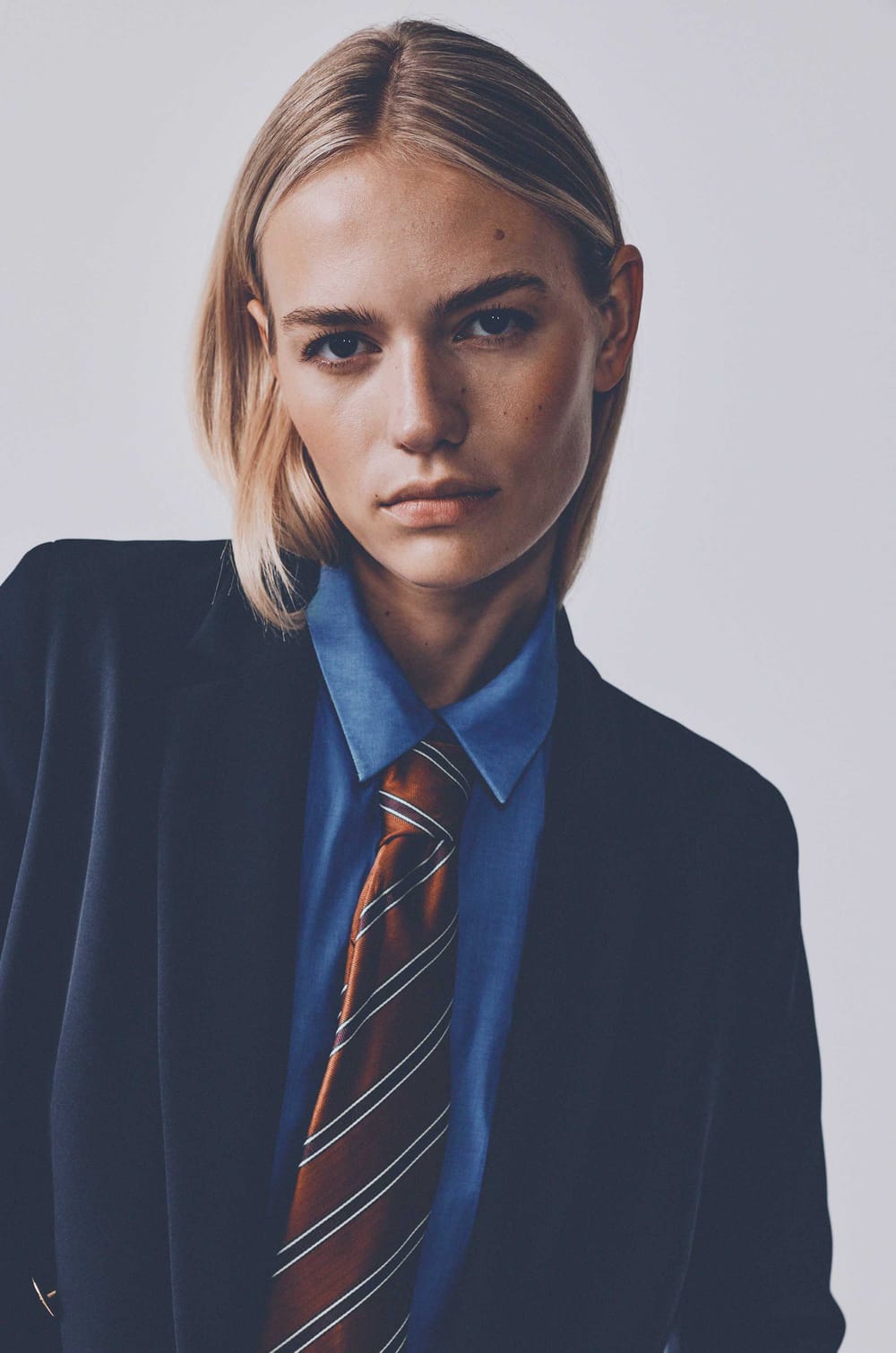RENEE striped tie;${refinementColor}