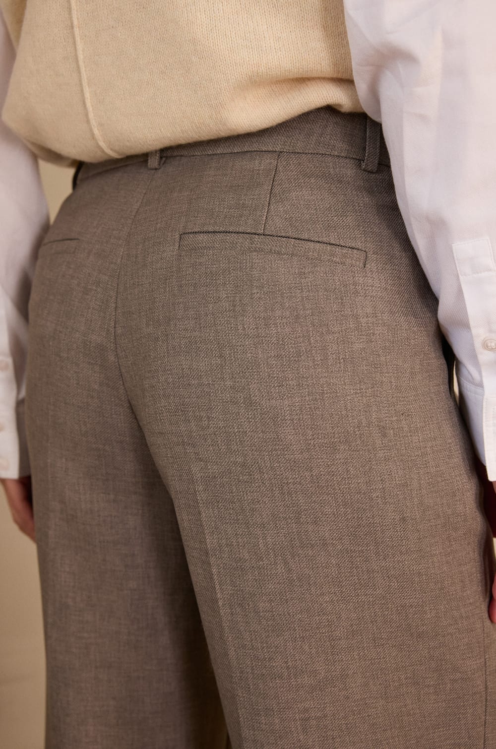 FERGUSON wool trousers;${refinementColor}