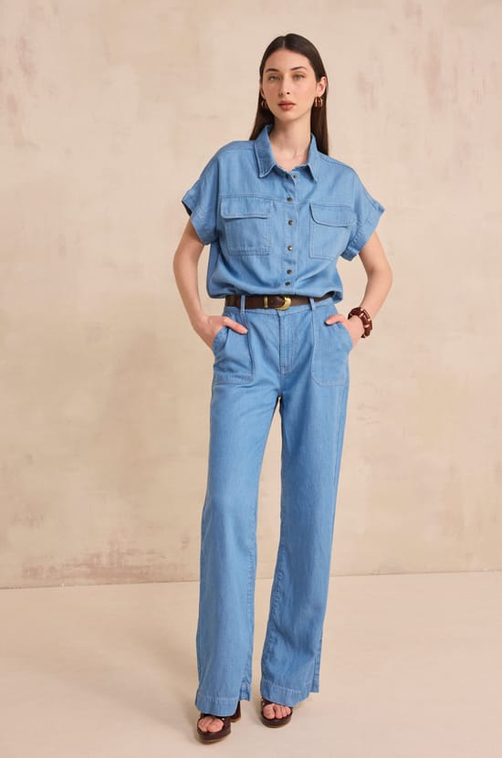 RACHEL wide trousers;${refinementColor}