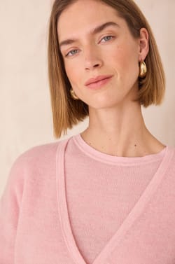 Gilet en mohair et laine PAOLO;${refinementColor}