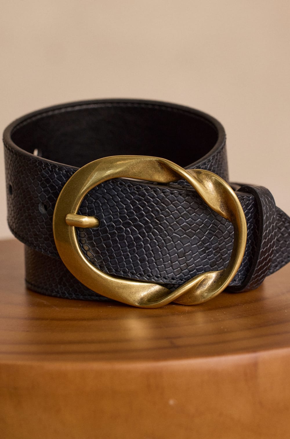 Ceinture large en cuir VALENTIN;${refinementColor}