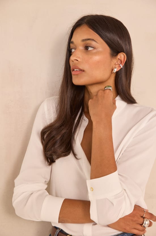 MATHEO long-sleeve blouse;${refinementColor}