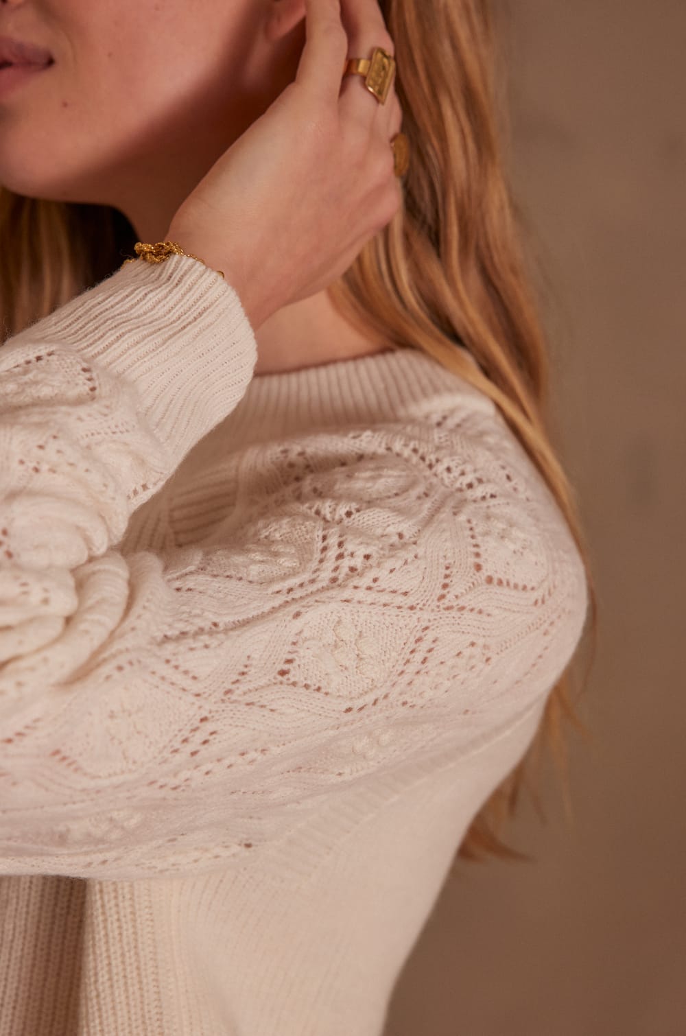 Pull en laine SILVESTRE;${refinementColor}