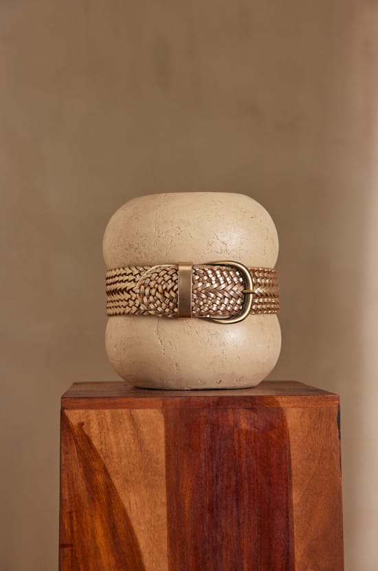 Ceinture tress&eacute;e VAL;${refinementColor}