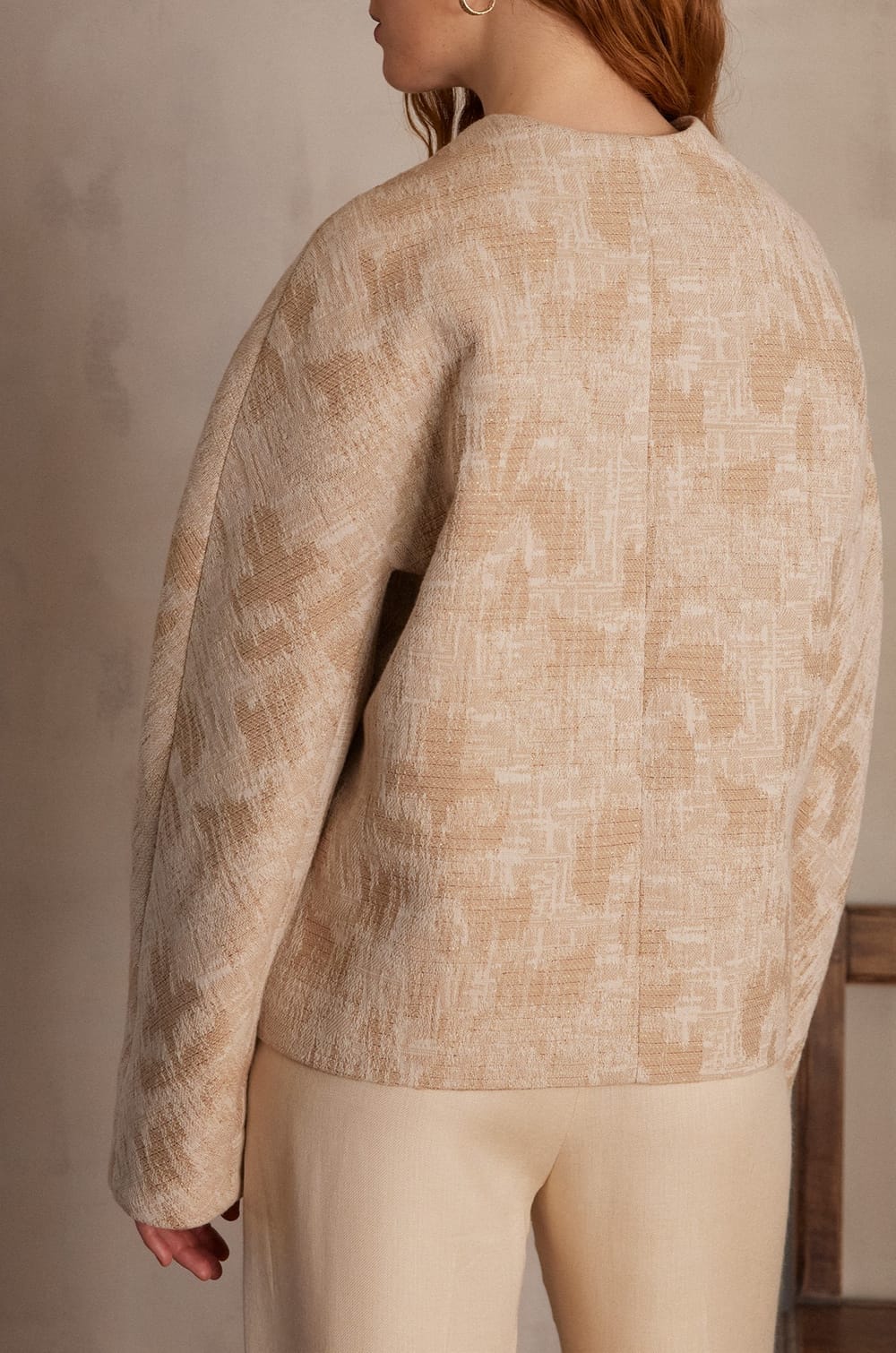 CAROLINE cotton jacket;${refinementColor}