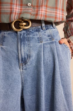 Loose cotton Jean SIGGIE;${refinementColor}