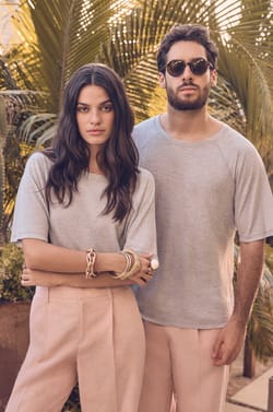 INTENSE unisex short-sleeve hemp and cotton t-shirt;${refinementColor}