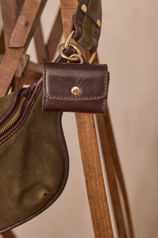 LEONARD leather bum bag;${refinementColor}