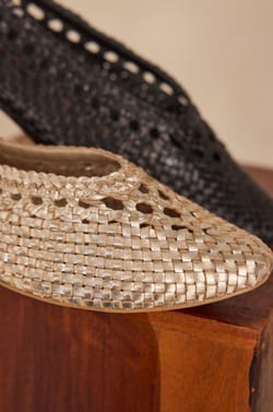 100% Leather SANTIAGO Ballet Flats;${refinementColor}