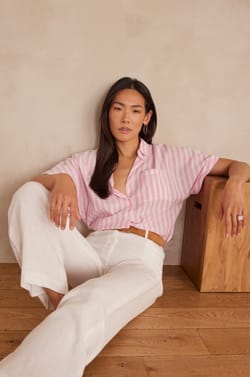 SUNSET cotton Shirt;${refinementColor}