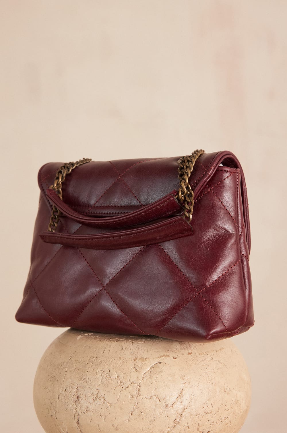 GABY MINI leather bag;${refinementColor}
