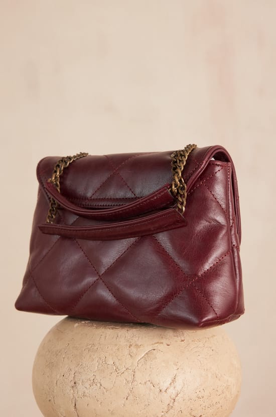 GABY MINI leather bag;${refinementColor}