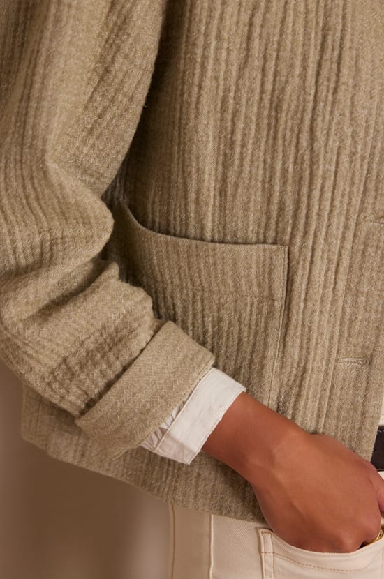 Veste CARMEN en coton;${refinementColor}