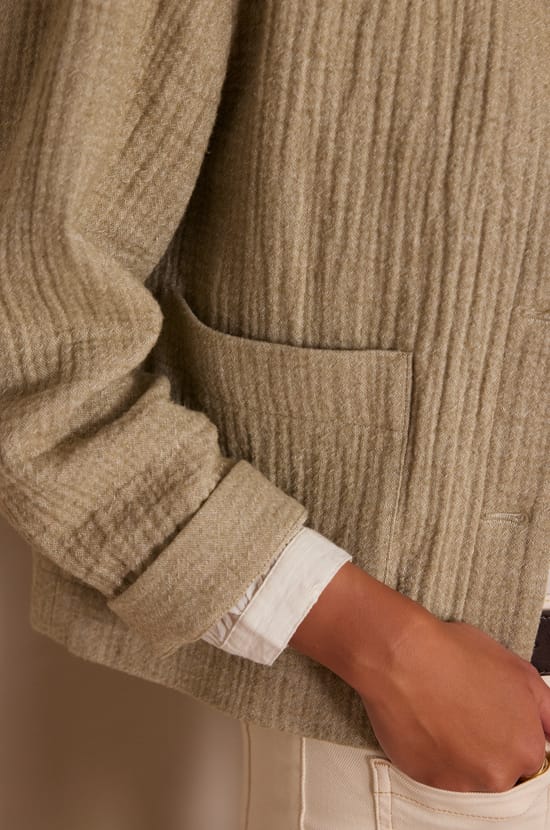 CARMEN cotton jacket;${refinementColor}