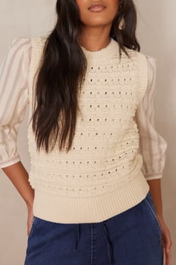 BIANCA cotton jumper;${refinementColor}