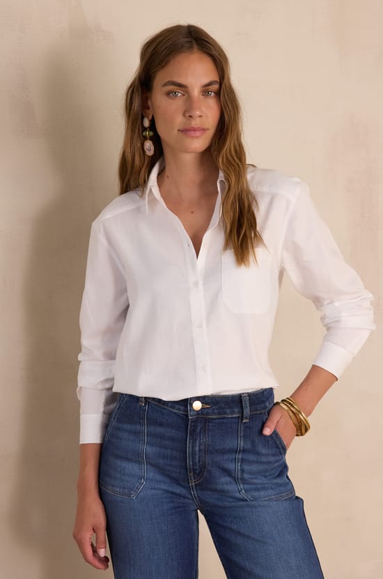 Chemisier THOMAS en 100% coton;${refinementColor}