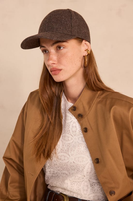 Casquette en laine GABRIELLE;${refinementColor}
