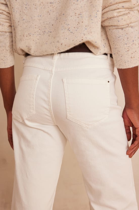 Pantalon large en coton LEA;${refinementColor}