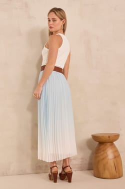 Pleated Skirt ODESSA;${refinementColor}