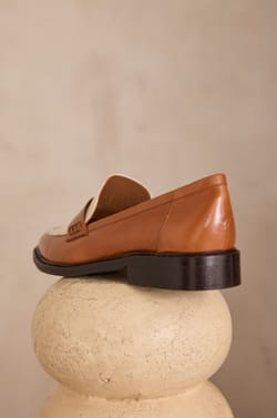 100% leather loafers SAMY;${refinementColor}