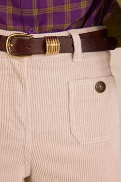 MAE wide corduroy trousers;${refinementColor}