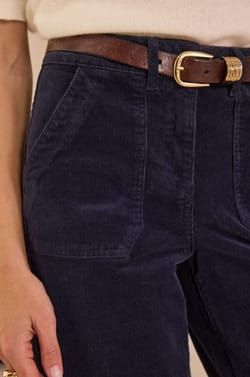 NALLA corduroy trousers;${refinementColor}