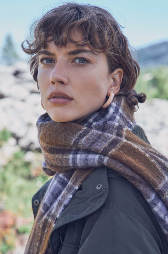 &Eacute;charpe &agrave; carreaux TARA;${refinementColor}