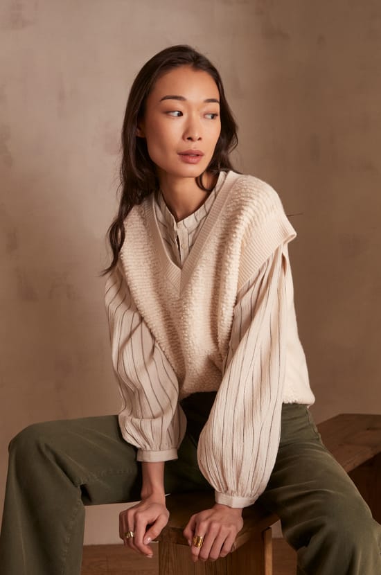Pull sans manches SAMUEL;${refinementColor}
