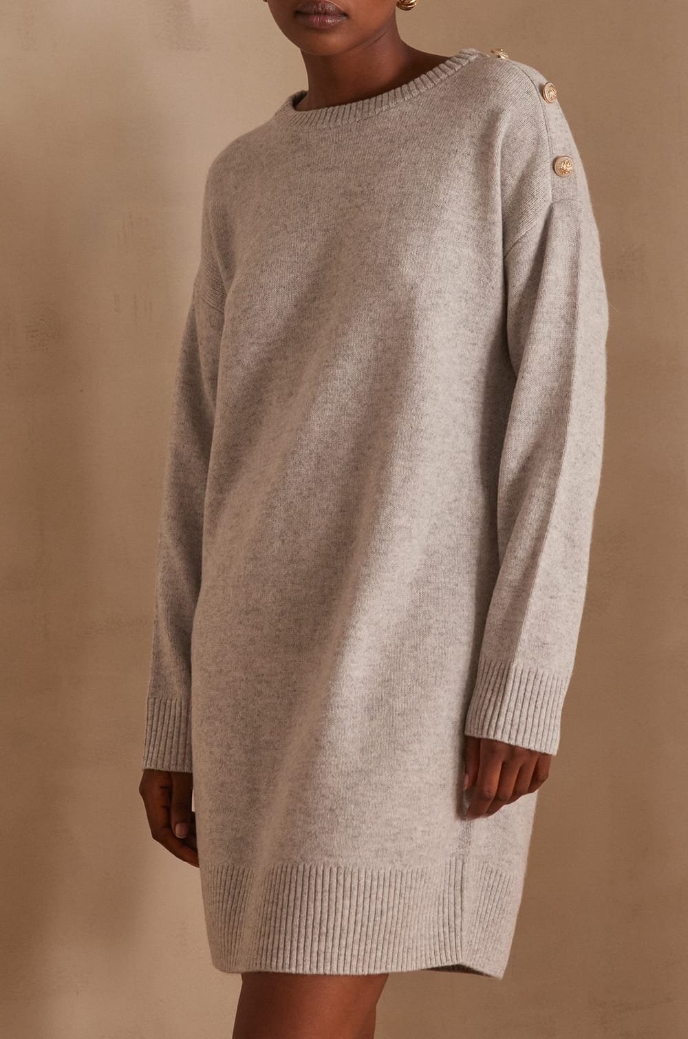 LINA wool dress;${refinementColor}