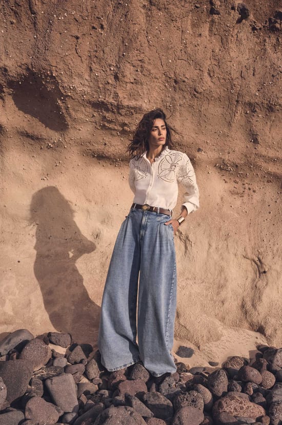 Loose cotton Jean SIGGIE;${refinementColor}