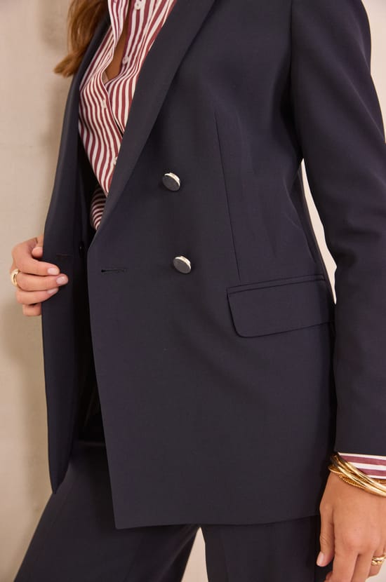 FLORINE tailored jacket;${refinementColor}