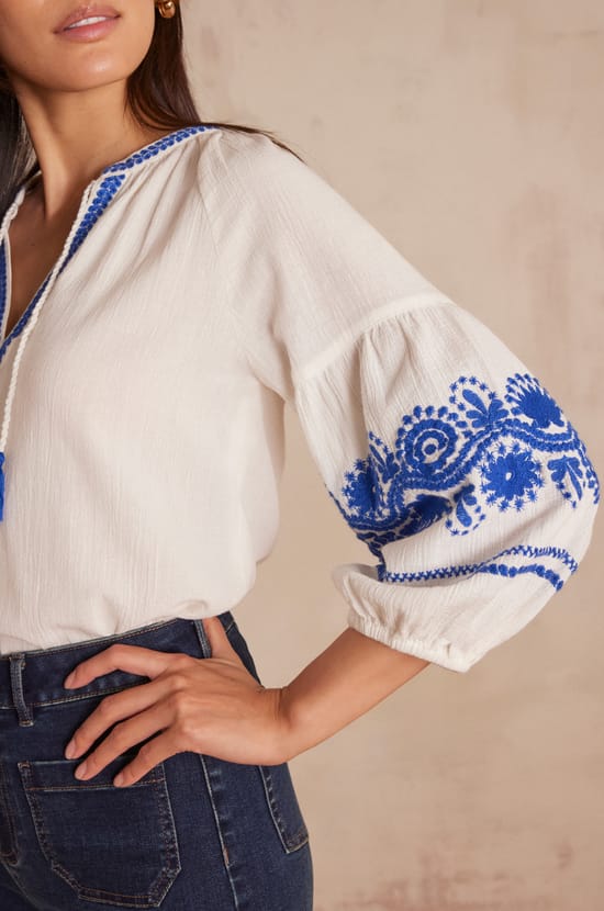 Chemise SIRENE en coton;${refinementColor}