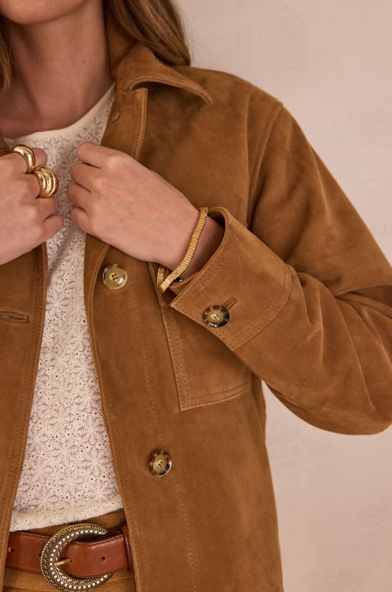 COCO leather jacket;${refinementColor}