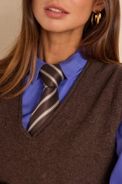 BASILE 100% wool sleeveless jumper;${refinementColor}