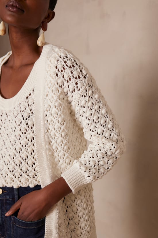 Gilet SHARON en coton;${refinementColor}