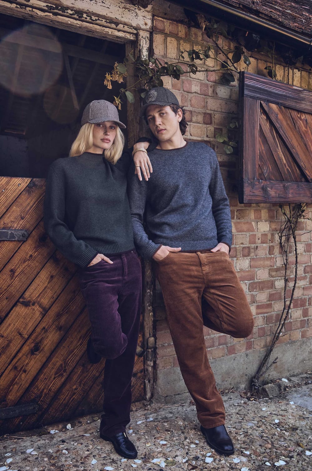 Unisex wide velvet pants ROMANTIC;${refinementColor}